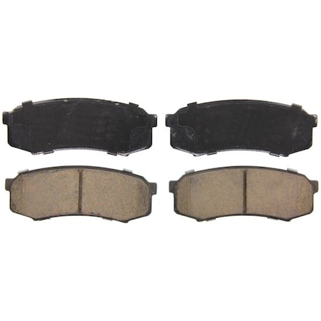 Wagner Brakes Ceramic Disc Pad Set, Zd606 ZD606